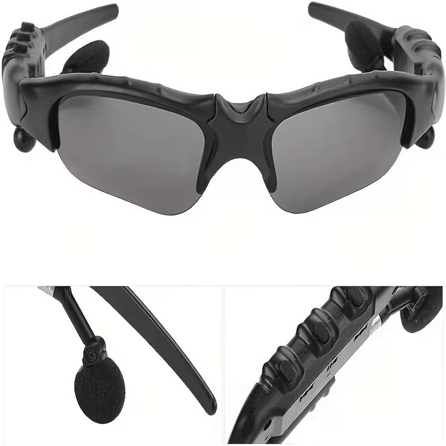 Headphones Glasses Wireless Headset With Microphone