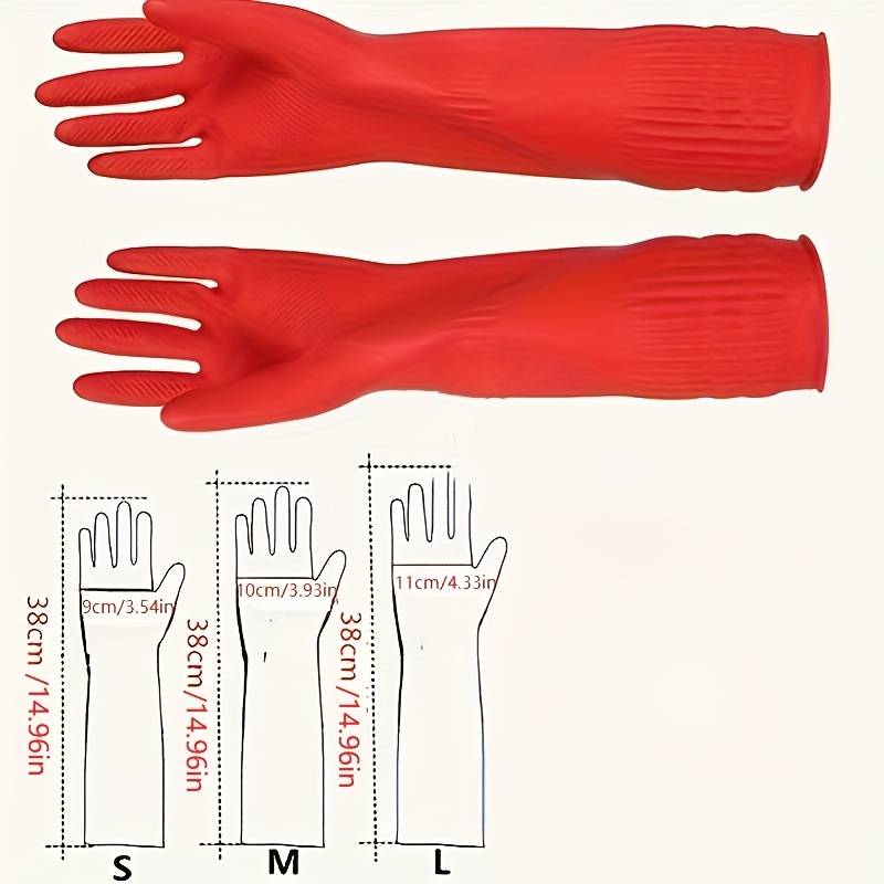 1 Pair Size M Household Cleaning Gloves