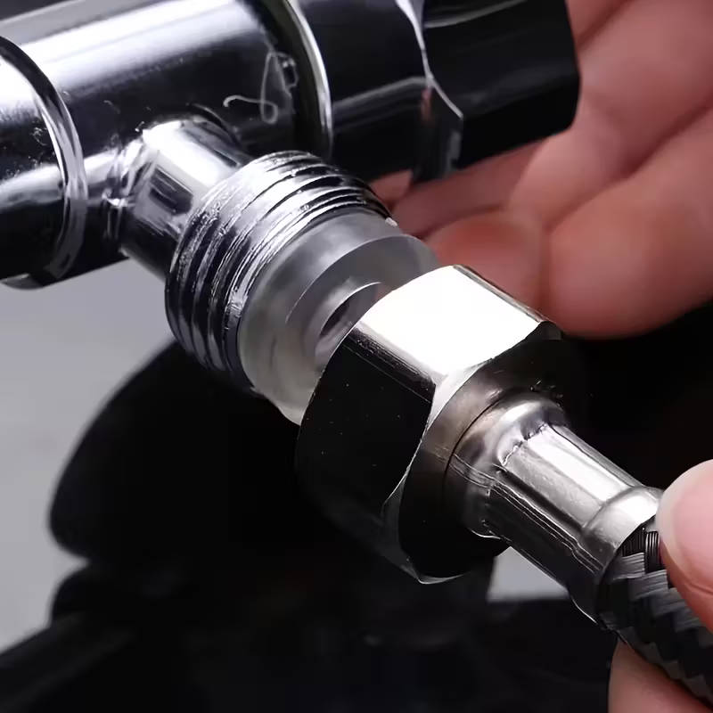 10pc Universal Silicone Faucet Sealing Washers with Locking Clips