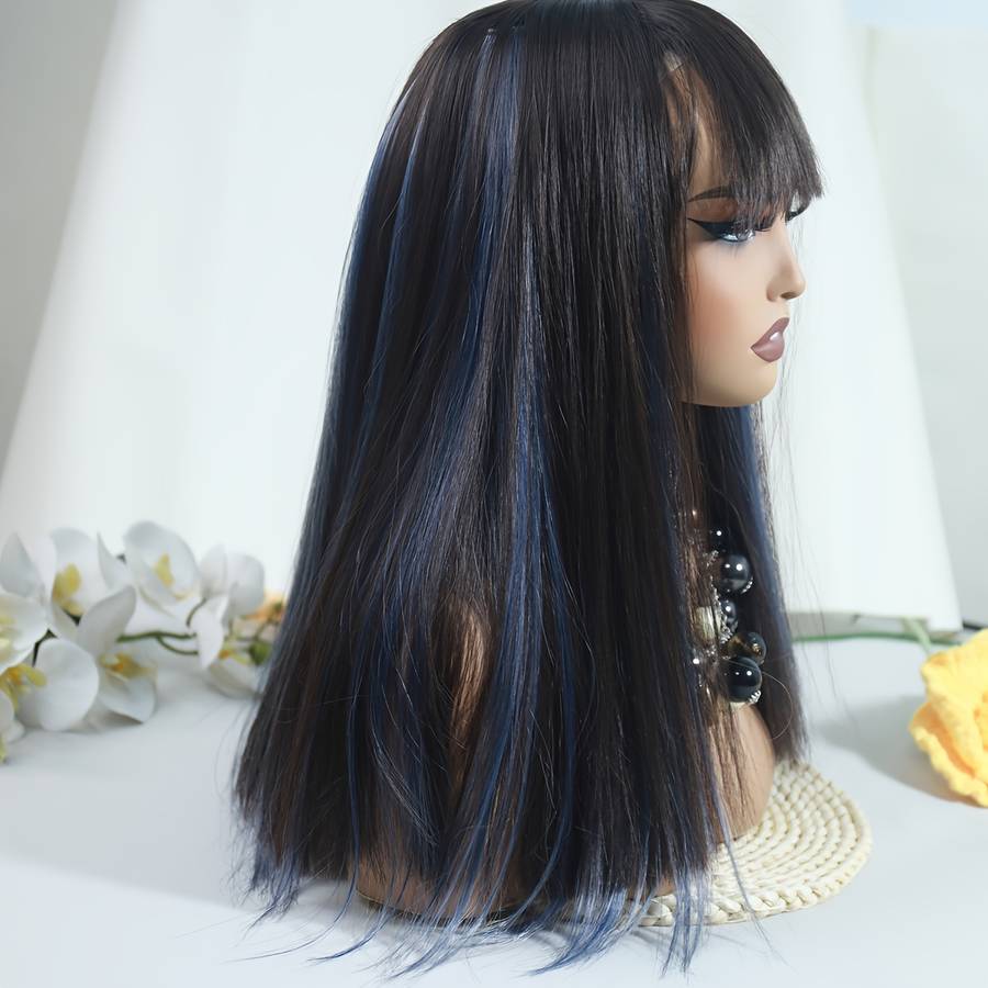 1Pc Dirty Orange 50.8cm Fashion Design Wig