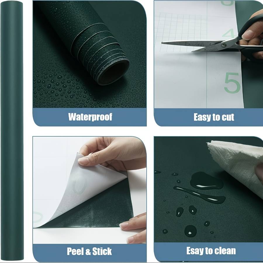 1PC Wall StickersBai Se Huang Gang Yan60cmx300cm
