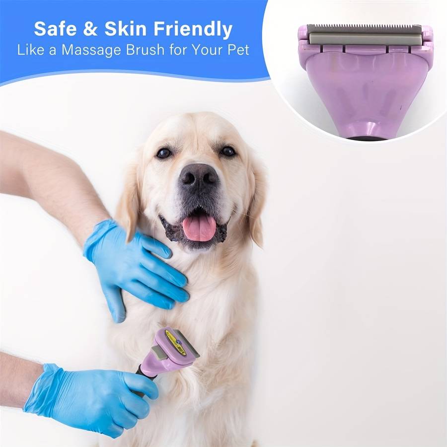 1pc Purple Pet Comb