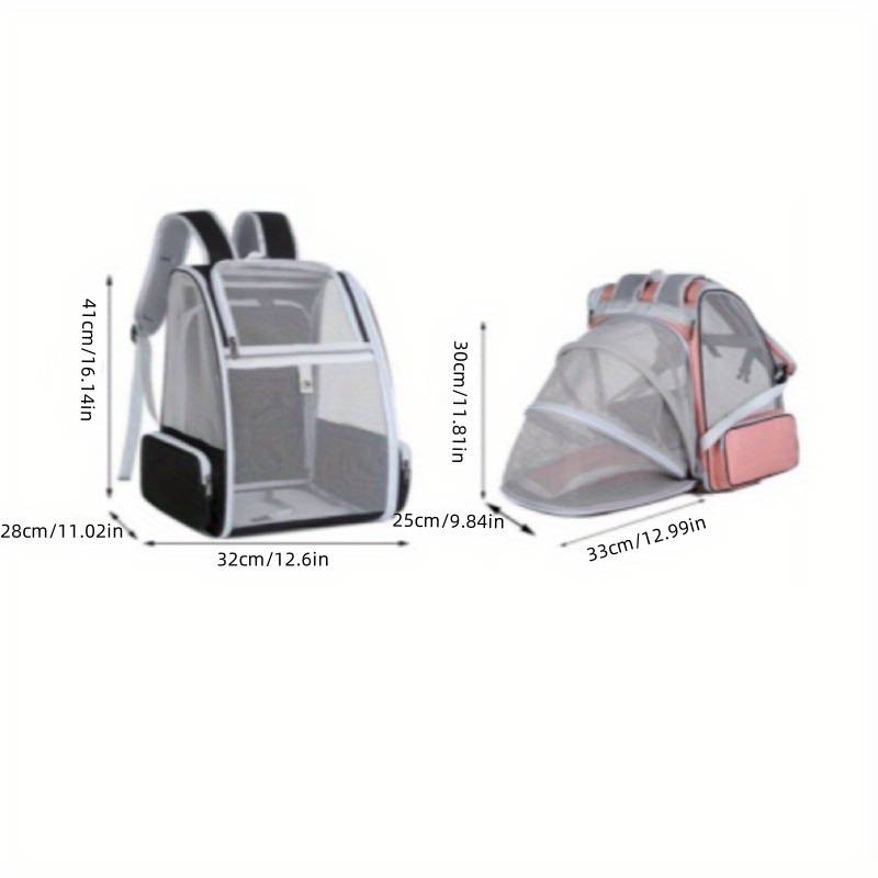 1pc Upgraded Expanded Model Graysize One size Pet Bag