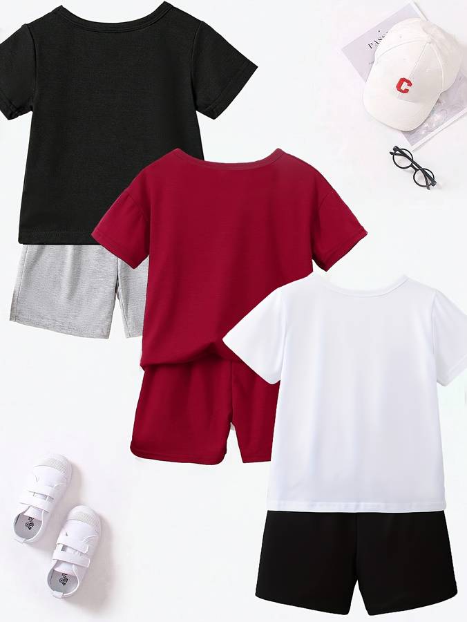 Boys T Shirt Color Mixed Color Size4-5Y