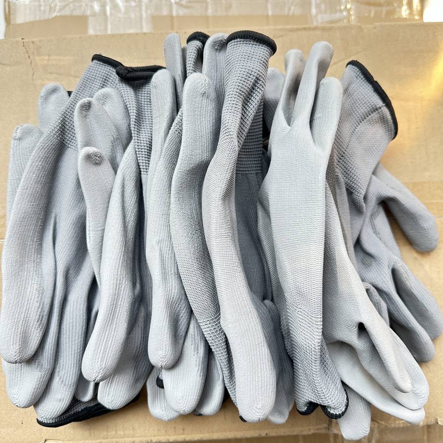 5 Pairs Size M Andpu Nylon Multi Purpose Work Gloves