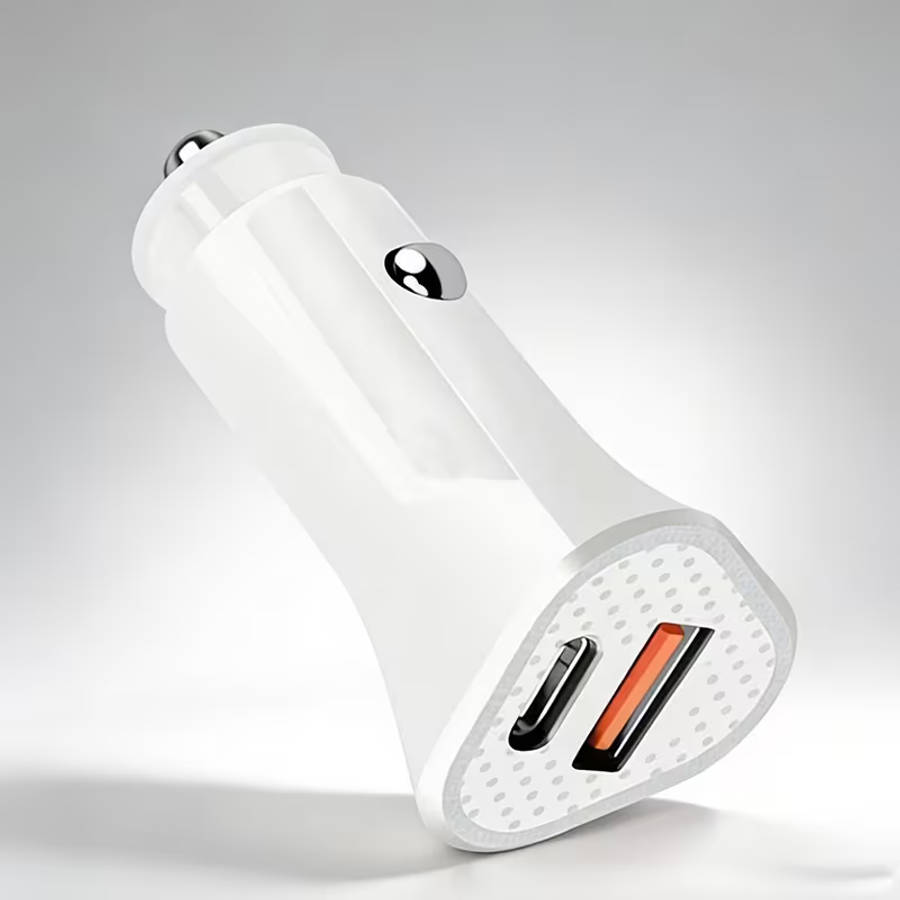 3.1A Fast Charging Dual Port USB Charger Car Cigarette Lighter Adapter
