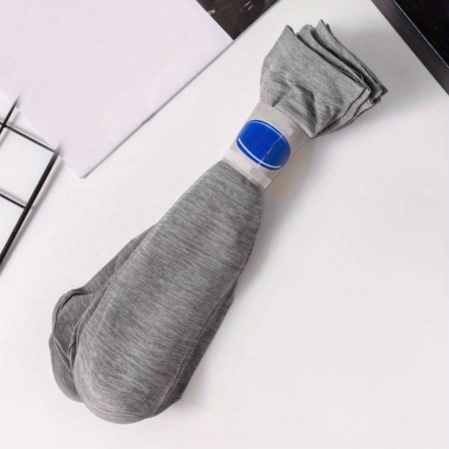 10 Pairs Blue One Size High Elastic Socks