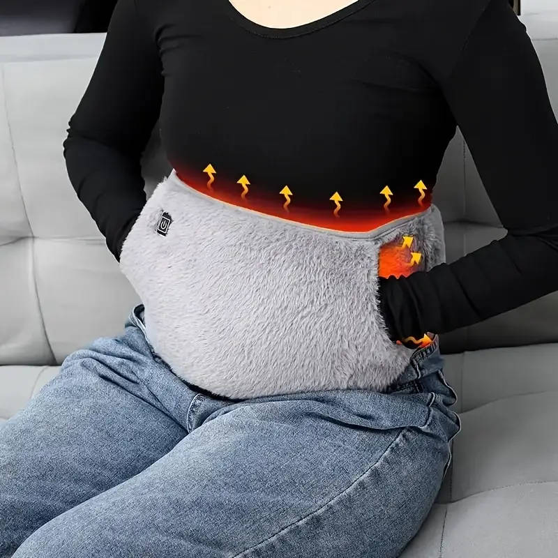 Glow Warmth, USB-Powered Portable Waist & Hand Warmer - Perfect Christmas Gift for Women, Ideal for