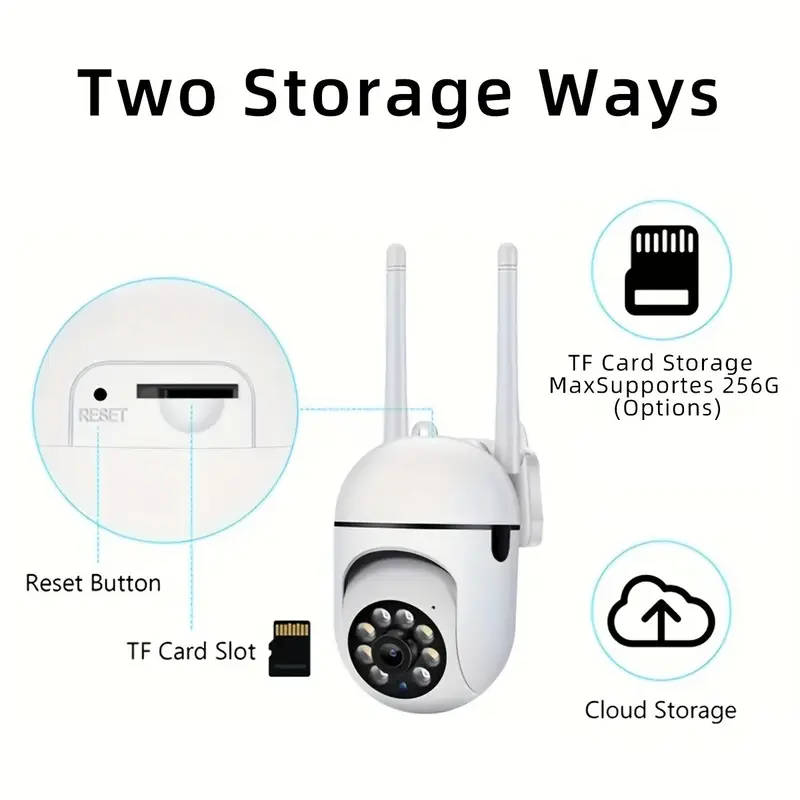 1080P HD Smart PTZ WIFI Security Camera for indoor/outdoor use