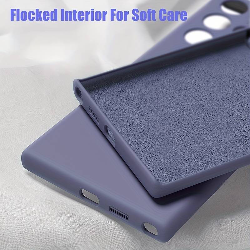 1pc Dark Green For Samsung Galaxy S25 Plus Phone Cases