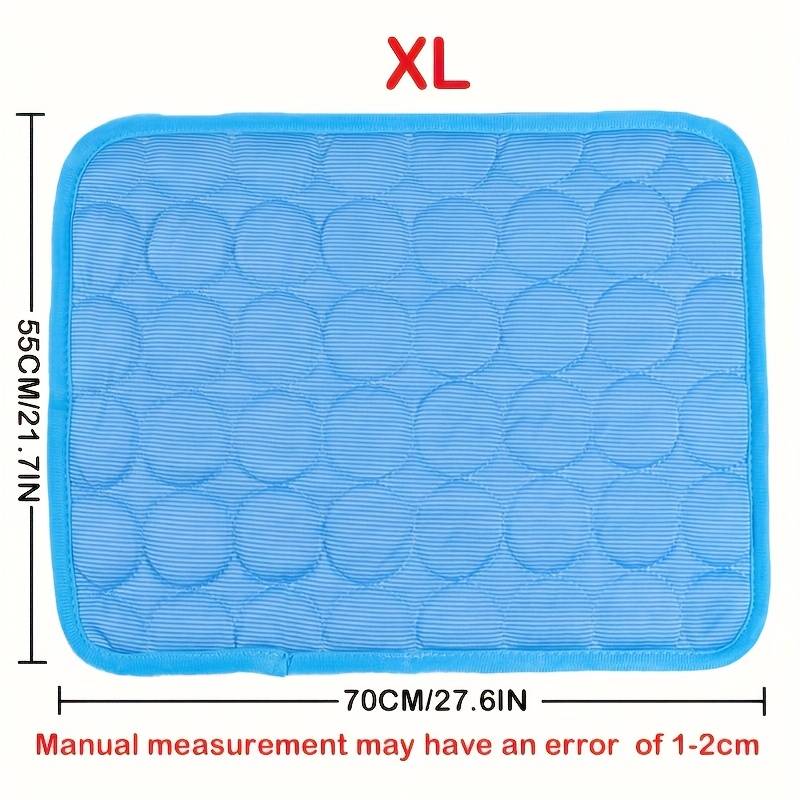 1piece Blue Viscose Mat Cooling Pad