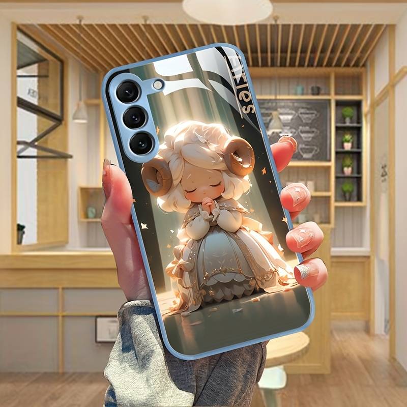 1pc Blue For Samsung Galaxy S24 Plus Phone Cases