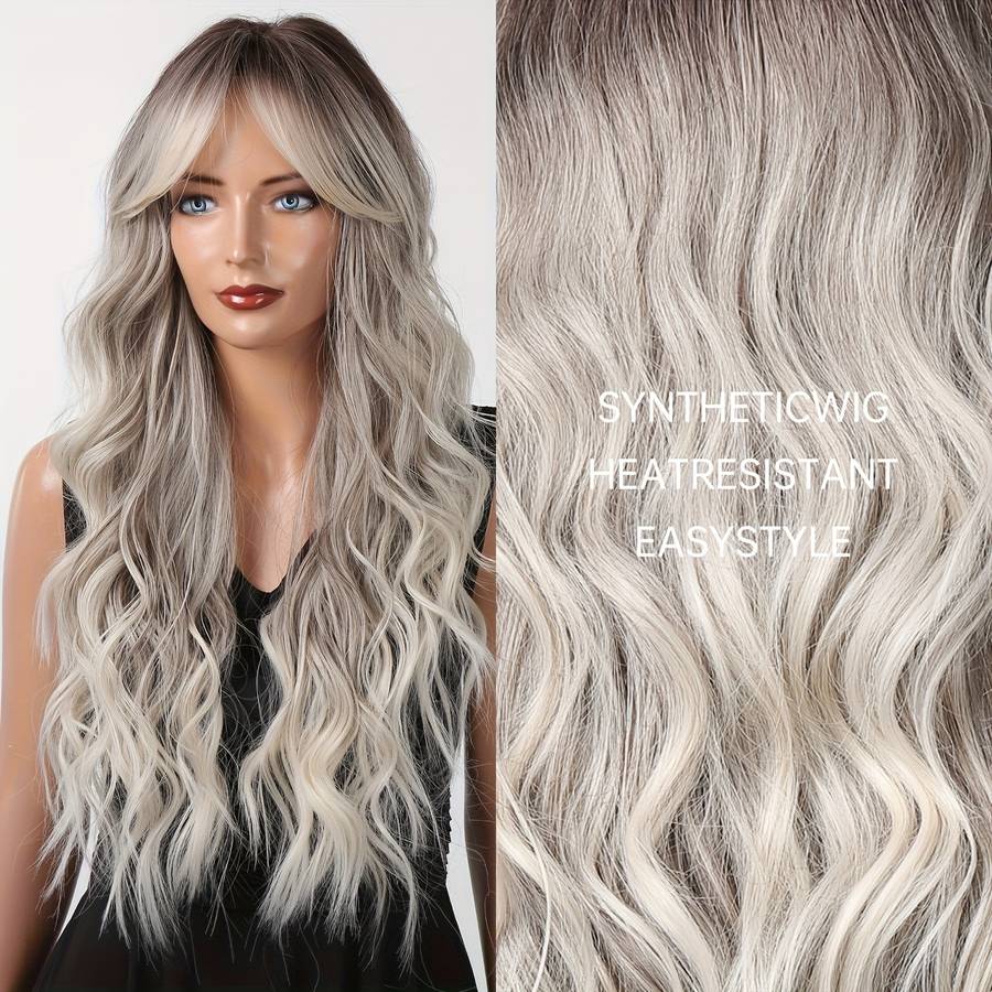 1Pc Mixed Color 66.04cm Fashion Design Wig