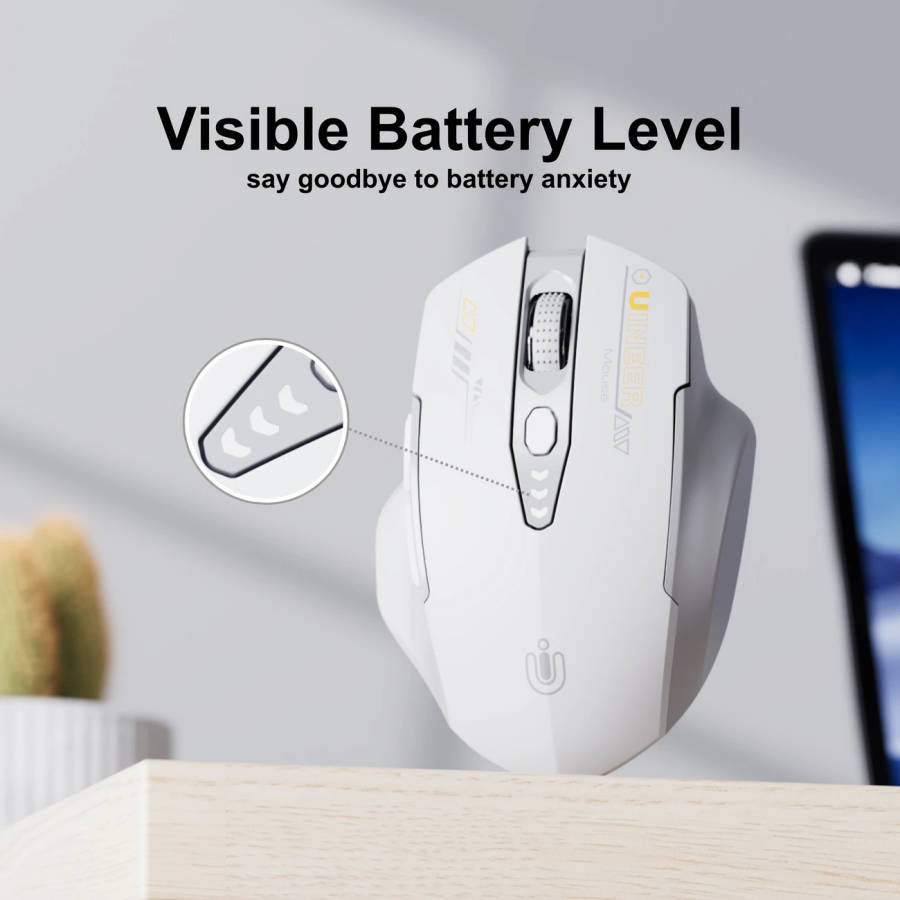 Rechargeable Ergonomic Wireless Mouse