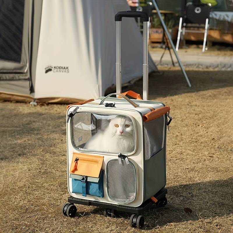 1pc Mesh_backpack Pet Bag
