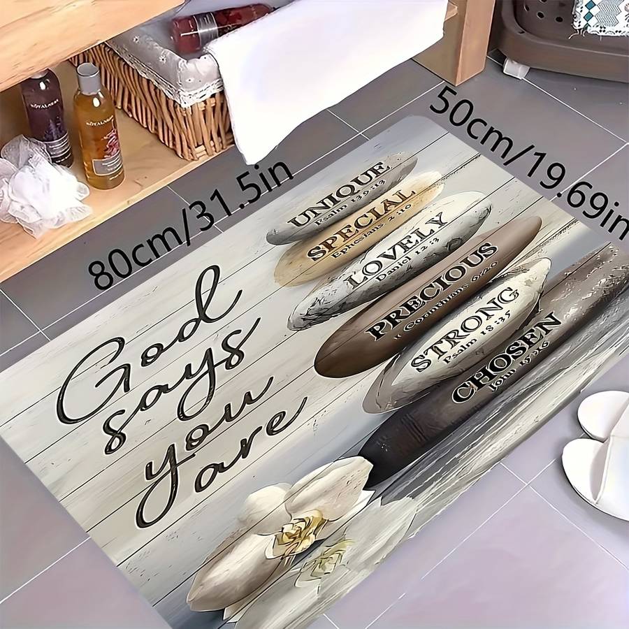 1Pc 19.68x31.49inch 50x80cm Floor Mat