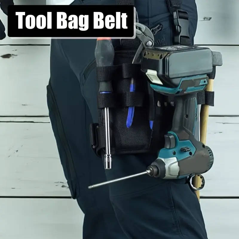 Waist Bag With Portable Tool Holder