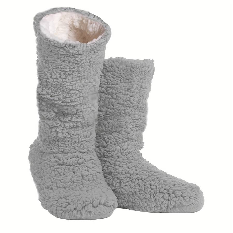 Sock Gray Add Pink 2Pairs  One Size
