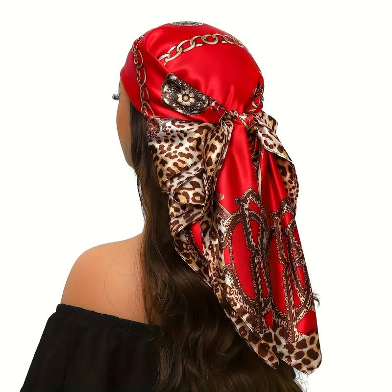 Square Scarf, 90x90cm Size