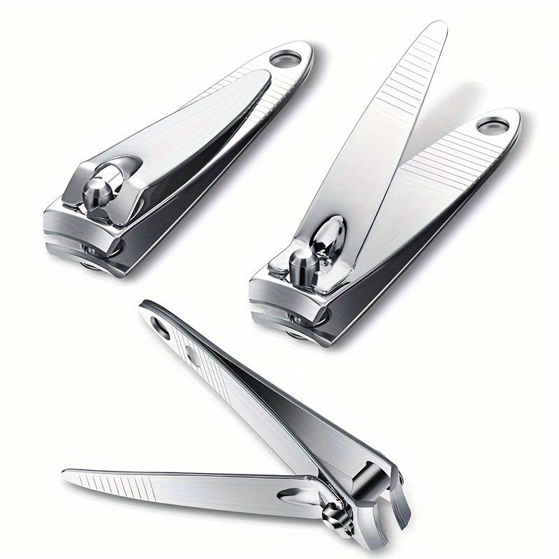 32pcs Stainless Steel Nail Clipper Set Sharp Durable Fingernail  Toenail Cutters for Salon-