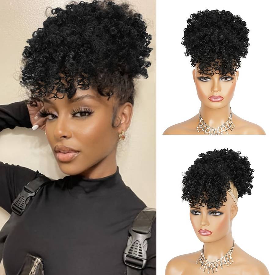 1Pc 1B 30.48cm Fashion Design Wig