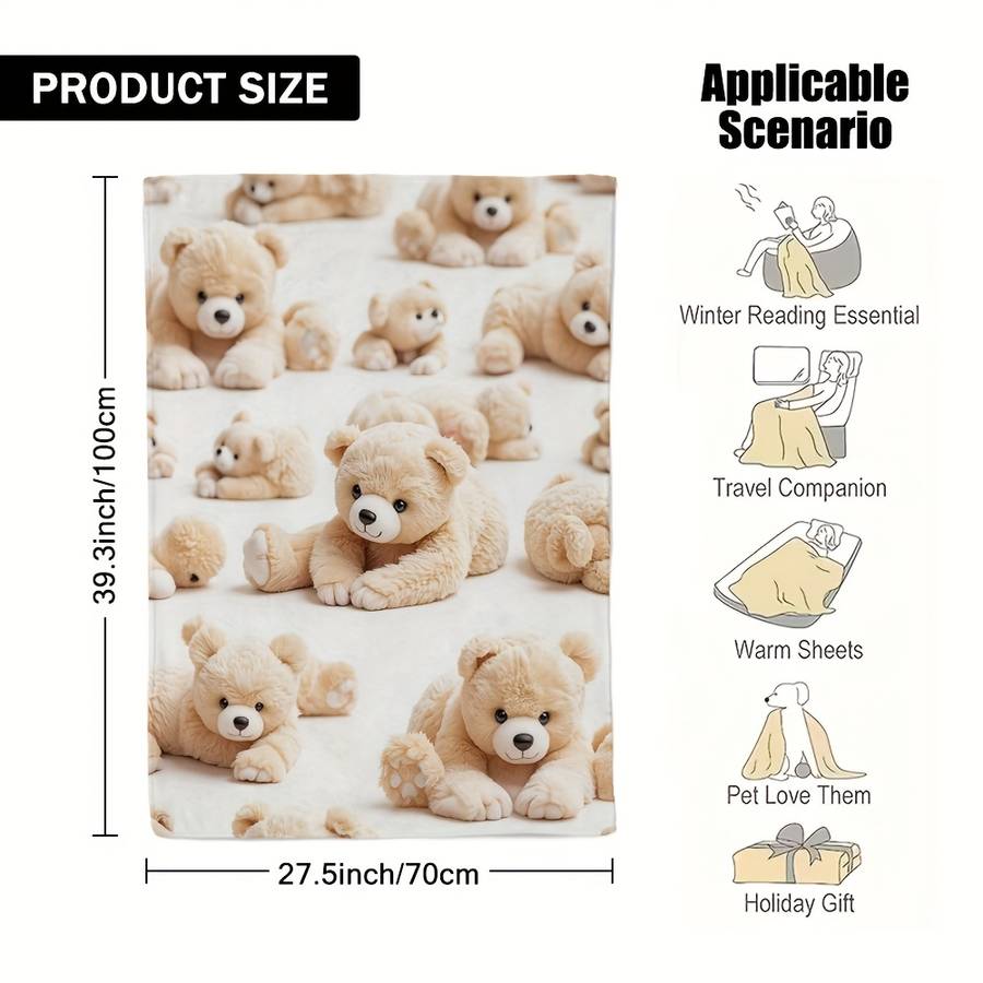 1ps Blanket Size 130X150Cm 51.18X59.06Inch