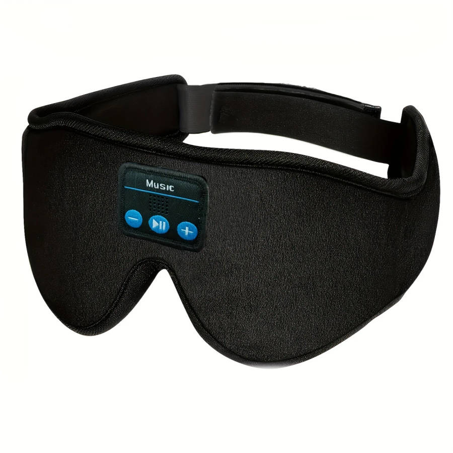 1pc Sleep Mask with Wireless Headphones Built-In