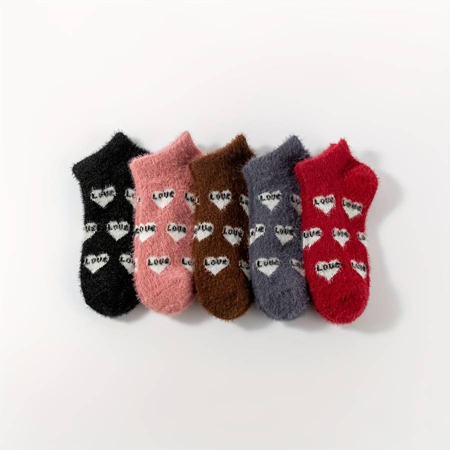 Sock 5 Pack Mixed Colors  One Size