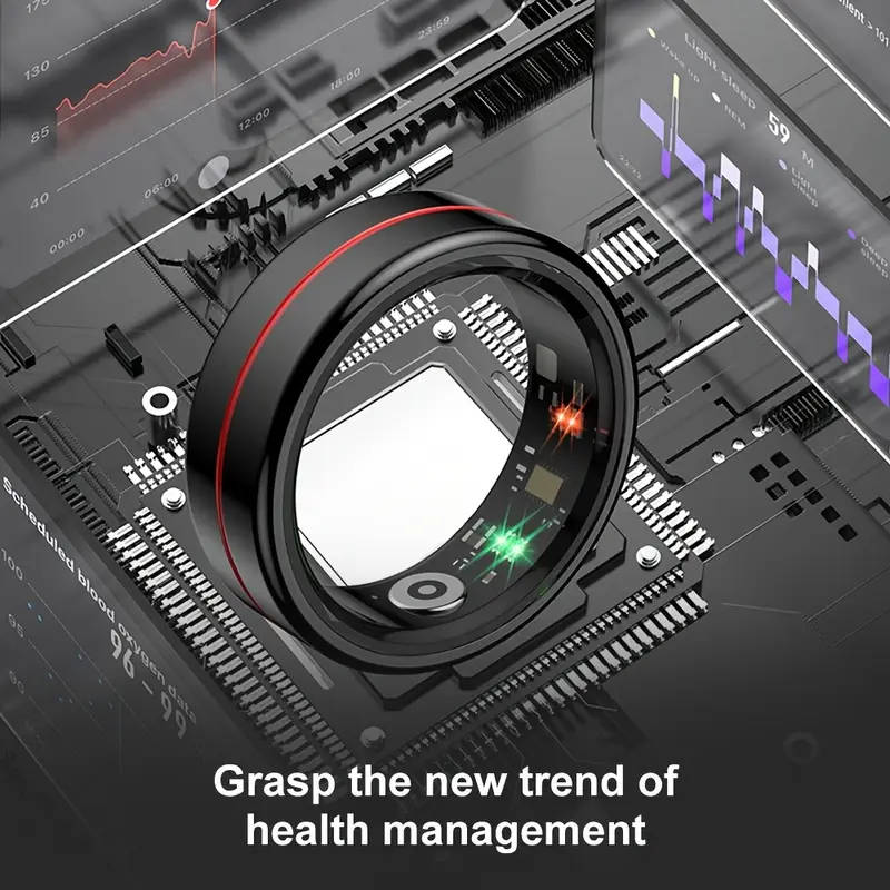 Men's Smart Ring - Fitness and Health Tracker