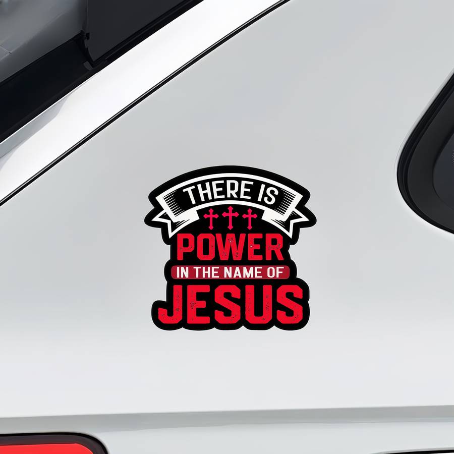 1pc Jesus Christian Themed Stickers