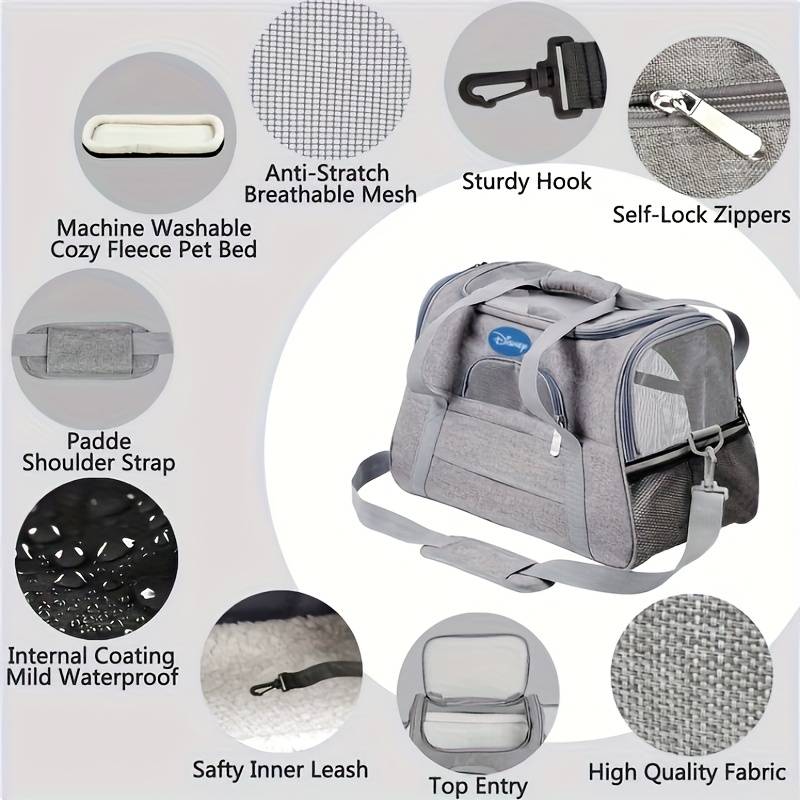 1pc Purple Pet Bag