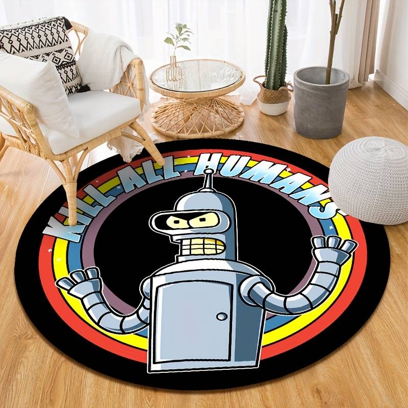 1Pc 39.76x39.76inch 101x101cm Floor Mat