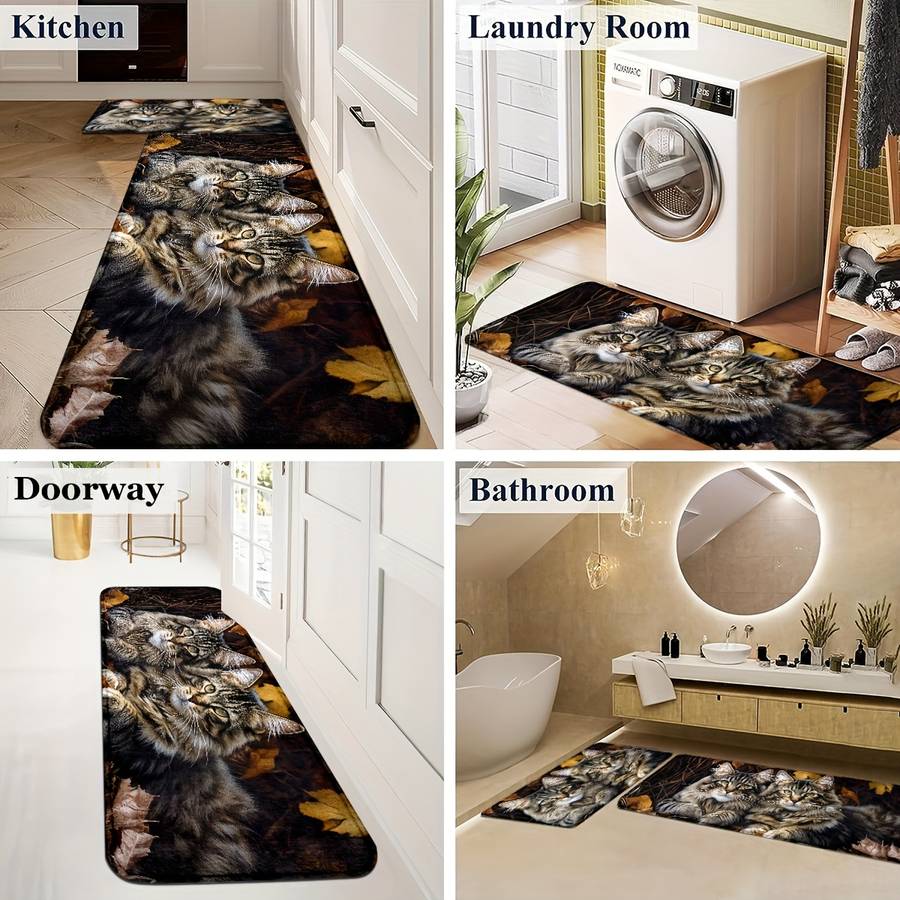1Pc 45x75cm Floor Mat