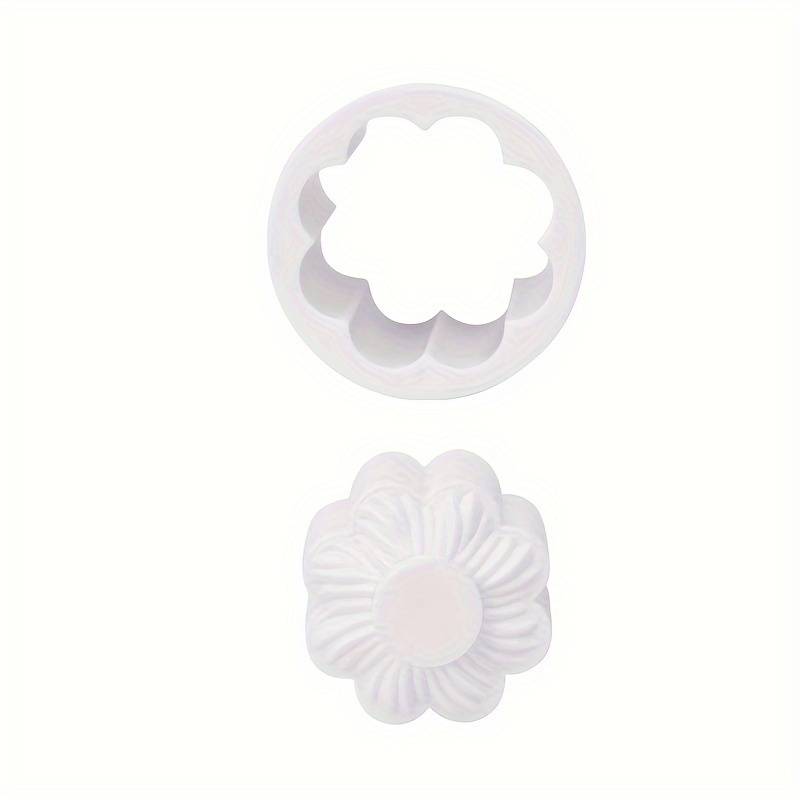 1pc Versatile Floral Cookie Fondant Cutting Mold Double-Sided Perfect for Christmas Thanksgiv