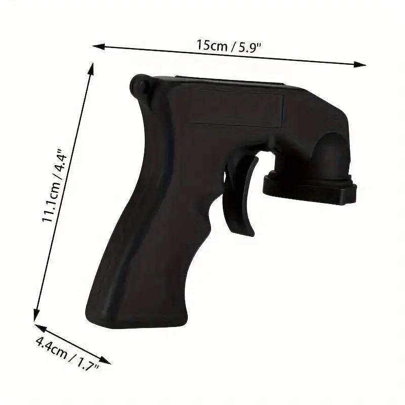 1pc Spray Adapter Paint Care Spray Gun Handle with Full Grip Trigger Lock Collar