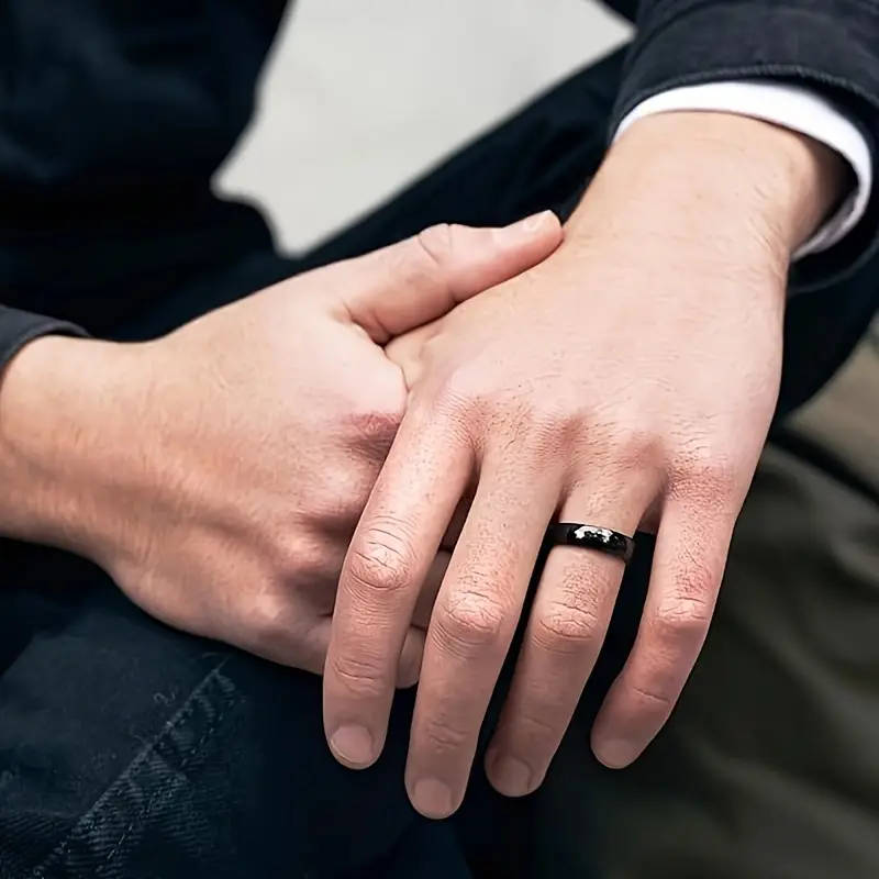 Titanium Stainless Band Ring