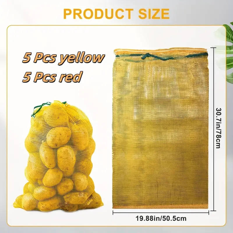 10 Extra Large Reusable Produce Bags