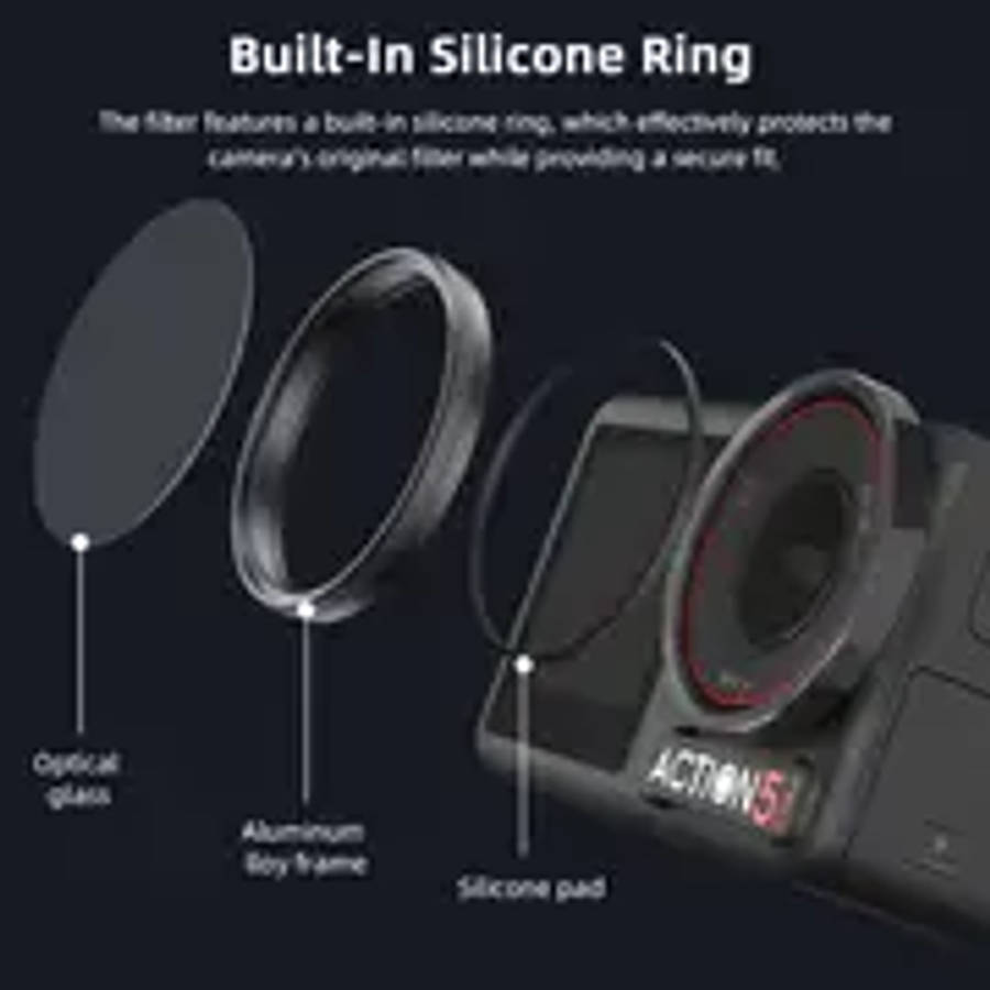 optical glass camera filter set for 3 4 uv protection cpl polarizer nd reducer waterproof scratch resistant multi layer coating details 3