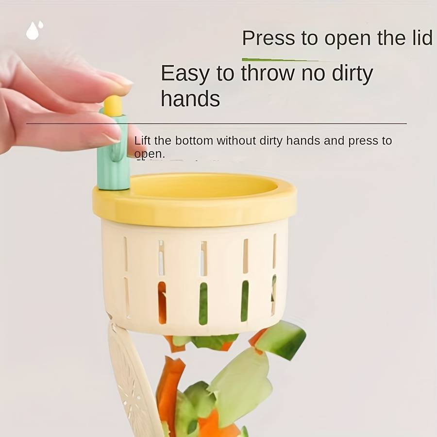 1pc Cactus-Shaped Kitchen Sink Strainer Creative Drain Basket for Residue Anti-Clog Odor Preve