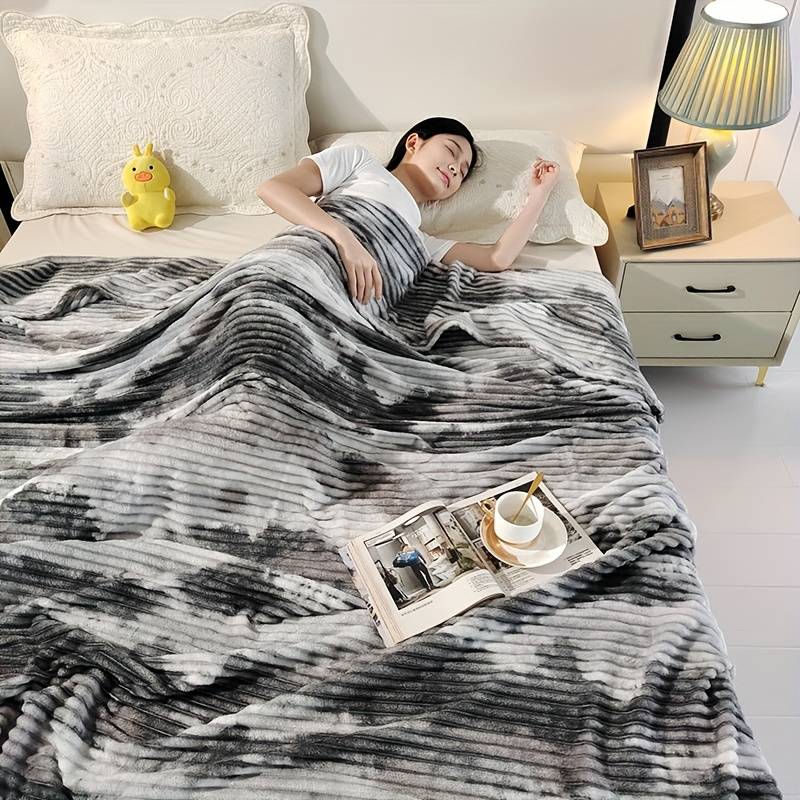 1ps Blanket Color Medium Gray size 120x200