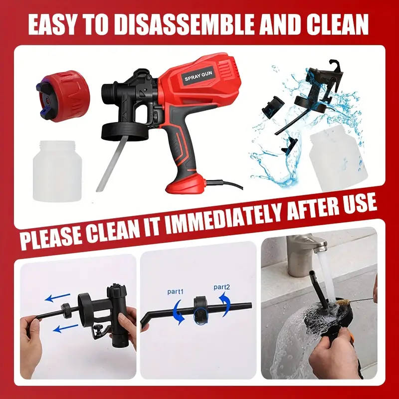 Advanced HVLP Electric Spray Guns