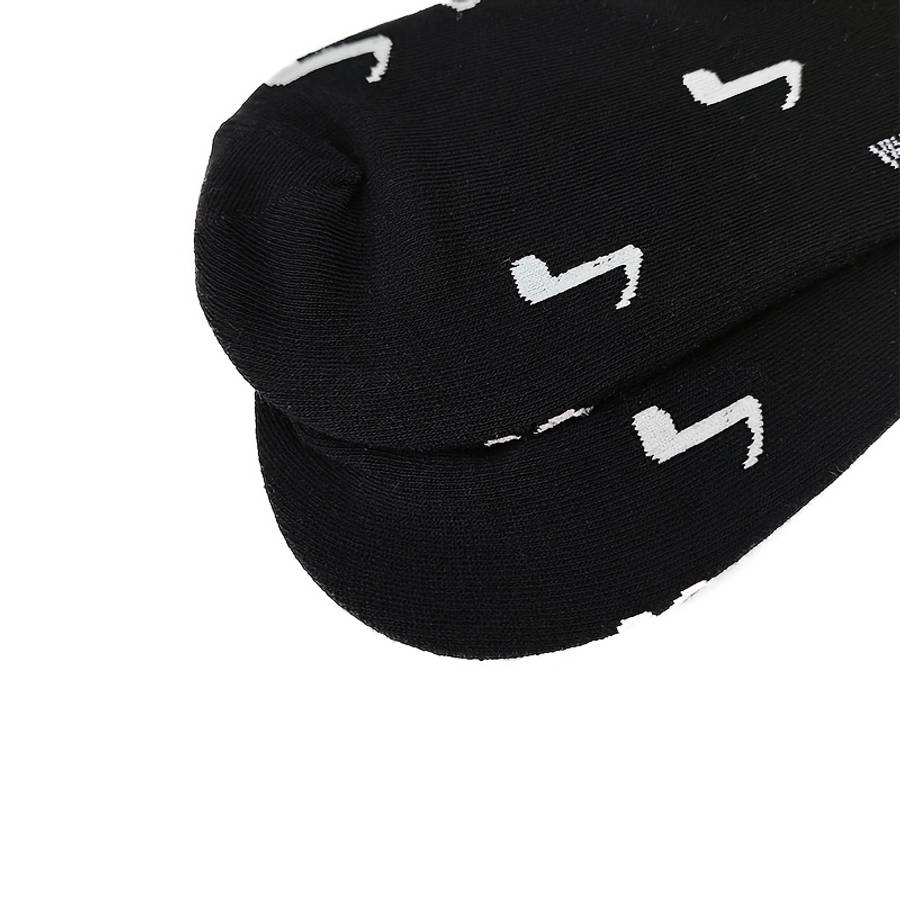 1 Pair Photo Color One Size Socks
