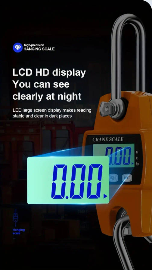 300kg Portable Mini Crane Scale