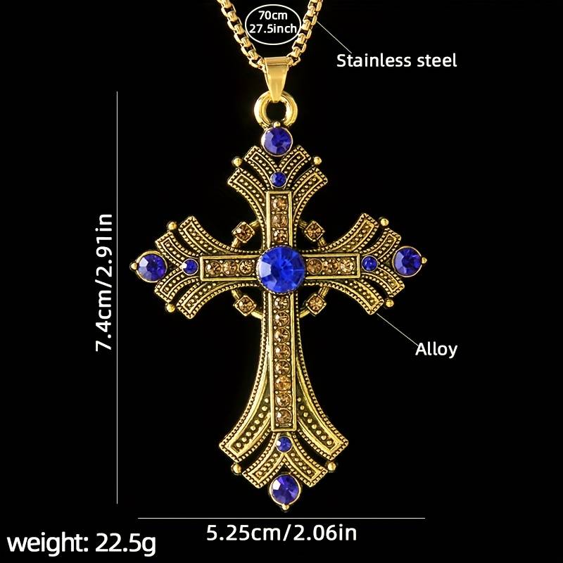 1 Piece Red Jesus Theme Pendant