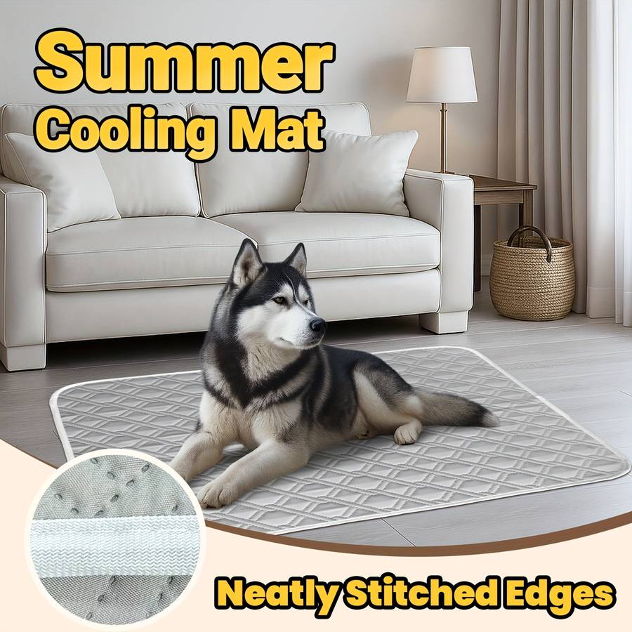 1piece Grey Cooling Pad 90X70CM