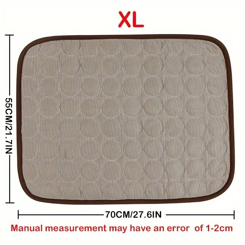 1piece Blue Viscose Mat Cooling Pad