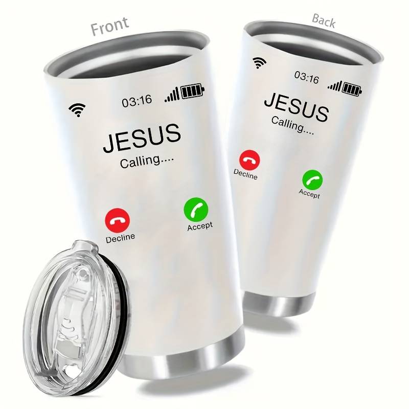 1pc Jesus Is Calling Jesus Christian Themed Stickers