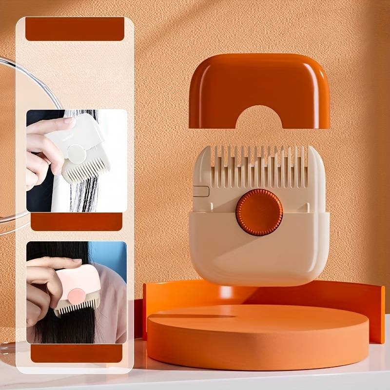 1pc Orange Pet Comb