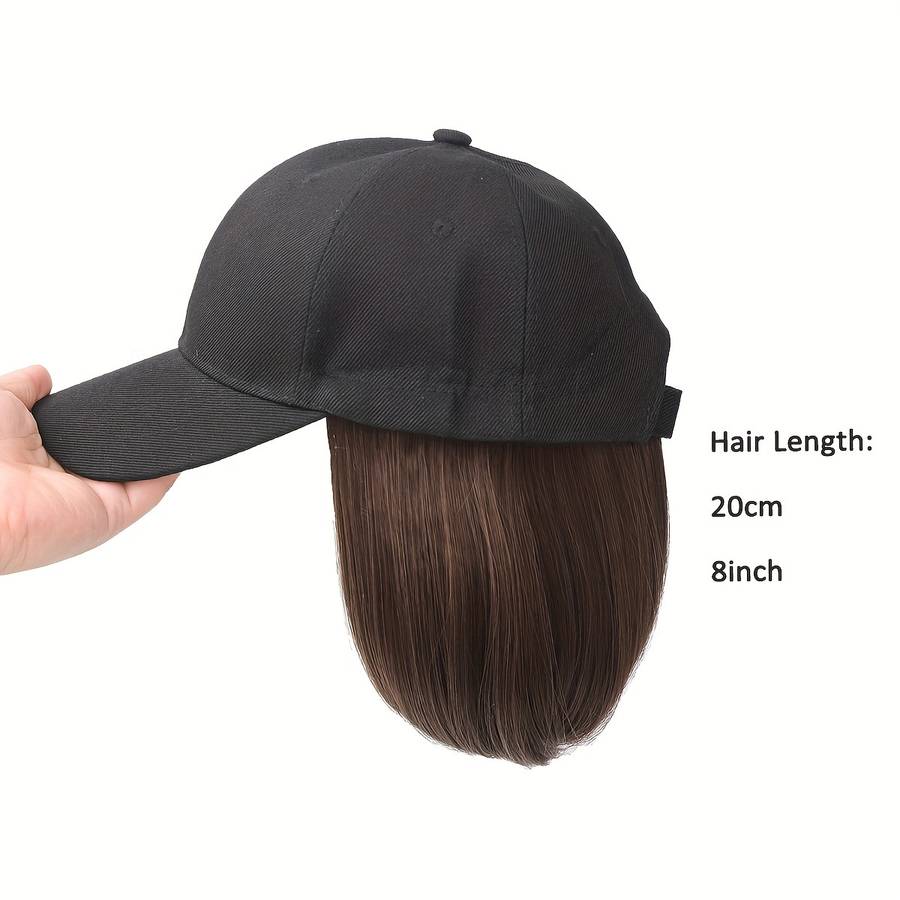 1Pc Light Brown 30.48cm Fashion Design Wig