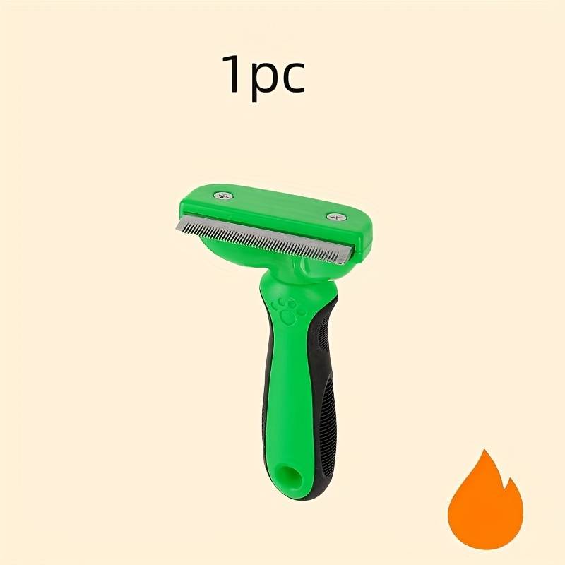 1pc Green Large Pet Comb